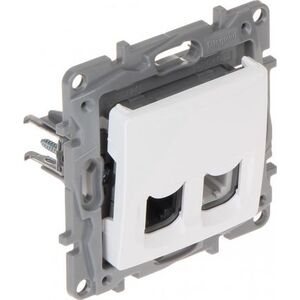Legrand GNIAZDO ZAKOŃCZENIOWE RJ-11 + RJ-45 LE-764570 Niloe LEGRAND 9458611 3414970682857