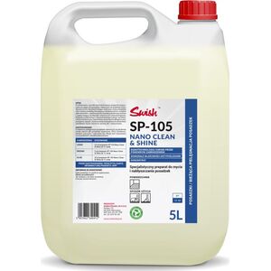Swish Swish SP-105 Nano&Shine Płyn do mycia i nabłyszczania podłóg, koncentrat 5 l 9483709 5907662640412