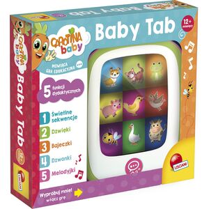 Lisciani Carotina baby tablet z 5 funkcjami dydaktycznymi (55784) 9540705 8008324089758