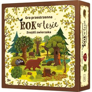 Nasza Księgarnia Rok w lesie. Znajdź zwierzaka 9658812 5902719478260