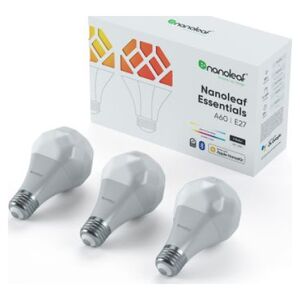 Nanoleaf Nanoleaf Essentials Smart Bulbs - zestaw 3 żarówek A19-A60-E27 9666444 840102703528