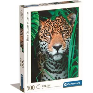 Clementoni Clementoni Puzzle 500el Jaguar w dżungli 35127 9750358 8005125351275