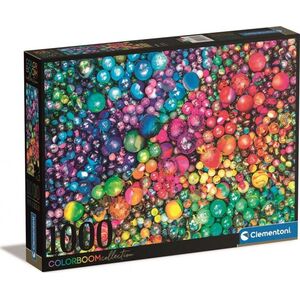 Clementoni Clementoni Puzzle 1000el color boom Marbles. Kulki 39650 9750370 8005125396504