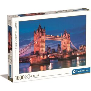 Clementoni Clementoni Puzzle 1000el Tower Bridge w nocy 39674 9750386 8005125396740