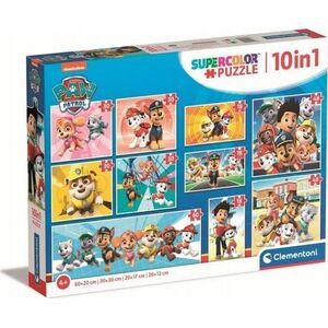 Clementoni Clementoni Puzzle 10w1 Psi Patrol PAW PATROL 20270 9783523 8005125202706