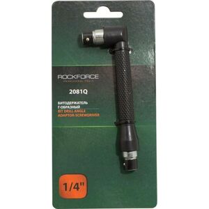 Rockforce ROCKFORCEADAPTER KĄTOWY DO KOŃCÓWEK 1/4" RF-2081Q 9920783 5904915193428