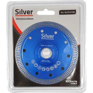Silver TARCZA DIAMENTOWA DO GRESU 125x22,2 / SILVER EX10198 9921000 5907589364675