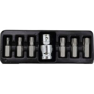 AWTools AWTOOLS KOŃCÓWKI TORX 7elem. T25 - T55 + ADAPTER BL AW35110BL 9921713 5903678604752