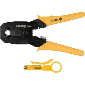 Vorel VOREL SZCZYPCE DO ZACISKANIA RJ45 RJ10 RJ11 T45504 9921746 5906083072284