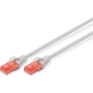 Digitus DIGITUS CAT 6 U/UTP Patchkabel - LSZH, 2,5m, grau 10009558 4016032468073
