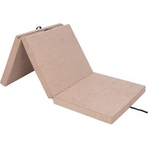 Hobbygarden Materac gimnastyczny 3-częściowy Ben 195 cm x 80 cm x 8 cm beżowy 10019605 5902414508736