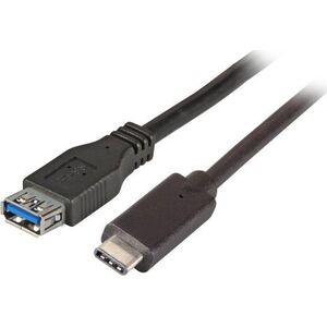 Adapter USB EFB EFB USB3.2 Adapterkabel Typ-C Stecker auf Typ A Buchse 0,2m 10034982 4049759231354