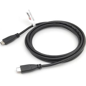 Kabel USB Equip USB-C - USB-C 2 m Czarny (128887) 10035011 4015867226599
