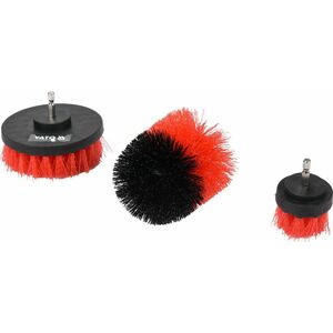 Yato YATO ZESTAW SZCZOTEK NA WIERTARKĘ 3szt.HEX YT-47553 9922153 5906083062476