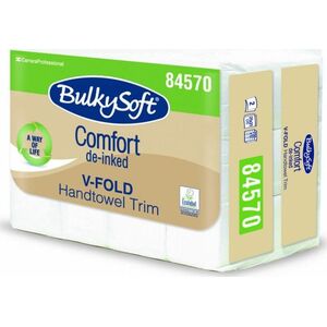 Bulky Soft BulkySoft Comfort de-inked EKOLOGICZNY ręcznik papierowy składany typu ZZ, V 84570 10094066 8018426008212