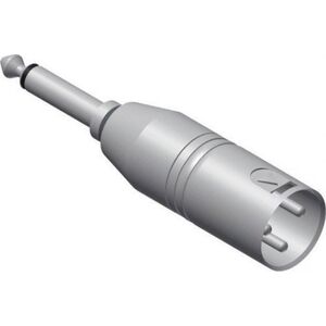 Adapter AV Procab Jack 6.3mm - XLR biały (VC126) 10190807 5414795023130