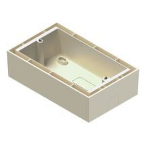 Audac AUDAC WB50/W Wall box for DW5065/WP523/MWX65 Surface mount box for audac wallpanel - white 10191688 5414795034495