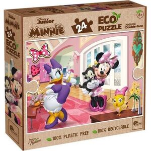 Lisciani LISCIANI DISNEY PUZZLE EKO DWUSTRONNE MINNIE 24 EL. 10195182 8008324091812