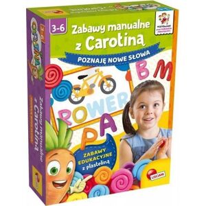 Lisciani LISCIANI CAROTINA ZABAWY MANUALNE Z CAROTINĄ - SŁÓWKA 10195407 8008324093953