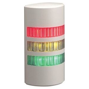 Patlite PATLITE Halbsäule WEP-302FB-RYG Wandm. Buz LED R-Y-G weiss 10247112 4938766017962