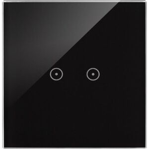 Kontakt-Simon Simon Touch ramki Panel dotykowy S54 Touch, 1 moduł, 2 pola dotykowe poziome zastygła lawa DSTR12/73 10249635 5902787858148