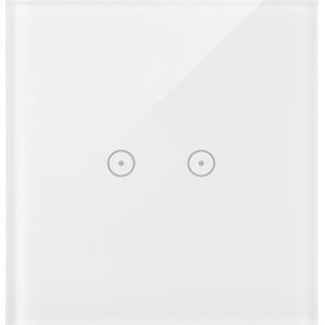 Kontakt-Simon Simon Touch ramki Panel dotykowy S54 Touch, 1 moduł, 2 pola dotykowe poziome biała perła DSTR12/70 10249638 5902787858124