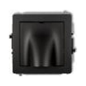 Karlik DECO Mechanizm wypustu kablowego czarny mat 12DWPK 10250391 5901832006381