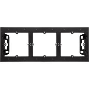 Kontakt-Simon Simon 54 Premium Puszka natynkowa 3-krotna do ramek PREMIUM. Głębokość 35 mm czarny mat DPN3/49 10250440 5902787872014