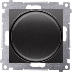 Kontakt-Simon Simon 54 Regulator 1–10V (moduł) do załączania i regulacji źródeł światła z zasilacz. Ster. Nap. 1–10V czarny mat DS9V.01/49 10250505 5902787871543