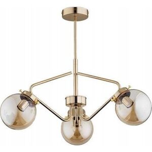 Lampa wisząca Alfa Lampa Wisząca Barsum 3-Punktowa Złota 27583 10327467 5900458275836