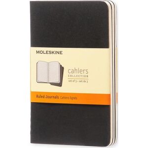 Moleskine ZESTAW 3 ZESZYTÓW MOLESKINE CAHIER JOURNALS P (9X14CM) W LINIE 10333852 9788883704895