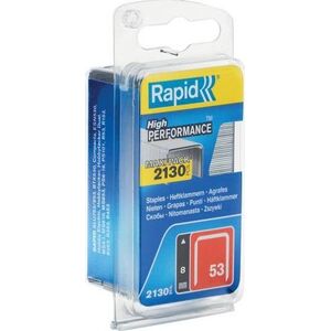 Rapid Zszywki Rapid z drutu cienkiego nr 53 (8 mm) - opakowanie 2000 szt. 10347125 4051661023132