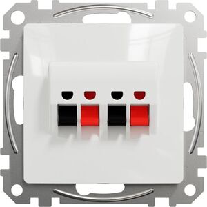 Schneider Electric Sedna Design Gniazdo 2x głośnikowe białe SDD111411 10396811 3606481478382
