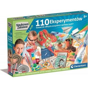 Clementoni Clementoni Naukowa zabawa. 110 Eksperymentów 50720 10613527 8005125507207