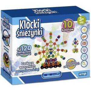 Artyk Klocki śnieżynki E-Edu 120el 128684 Artyk 10614685 5901811128684