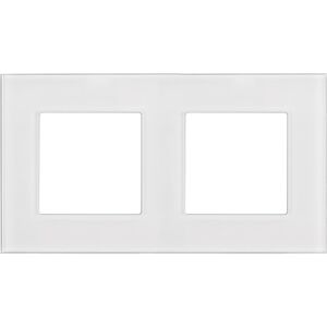 Maclean Ramka szklana Maclean MCE729W podwójna, biała, 157x86mm 10797064 5902211124863