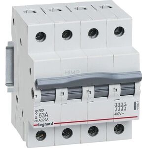 Legrand Rozłącznik izolacyjny Legrand RX3 419331 4P 63A 10802561 3414972038041