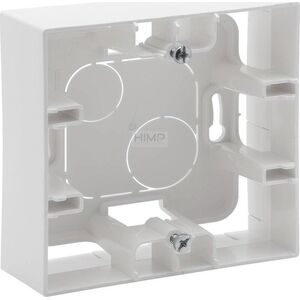 Legrand Puszka natynkowa Legrand Niloe Step 863197 pojedyncza biała 10802596 3414971836501