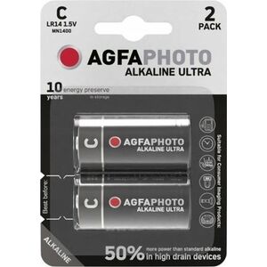 Agfa Bateria Ultra C / R14 2 szt. 10916582 4250175851839