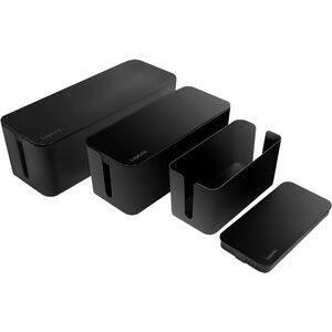 Organizer LogiLink Maskownica Czarny 3 sztuki  (KAB0077) 11015661 4052792067415