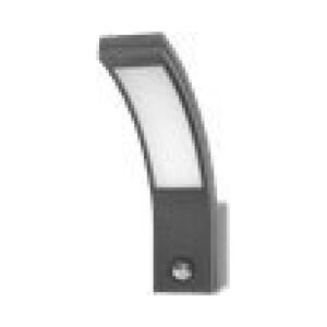 Kinkiet Orno PIRYT LED 10W, oprawa ogrodowa z czujnikiem ruchu 140st, 800lm, IP54, 4000K, szara,AD-OP-6109GLPMR4 11210381 5908254818585