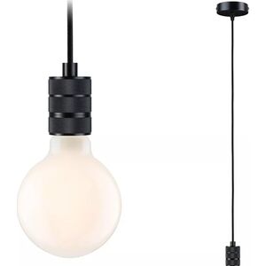 Lampa wisząca Paulmann Lampa wisząca Neordic Tilla max1x60W E27 grafitowo-czarny 230V tkanina/metal 11221319 4000870784327