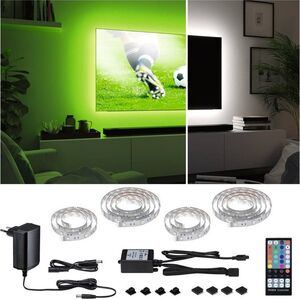 Taśma LED Paulmann Taśma Led  TV zestaw MaxLED 250 TV55 cali  RGBW 3000K 20,5W 230/24V 11221324 4000870788752