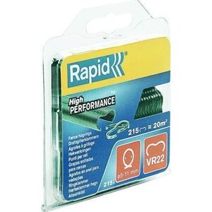 Rapid Zszywki zaciskowe do ogrodzenia Rapid VR22, zielone - 215 szt. 11237225 3221631088022