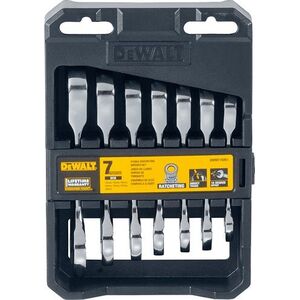 Dewalt DEWALT KLUCZ PŁASKO-OCZKOWY Z GRZECHOTKĄ KPL. 7el. 11238920 3253560192617