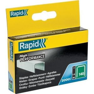 Rapid Zszywki Rapid z drutu płaskiego nr 140 (14 mm) - 2000 szt. 11240581 7313469140051