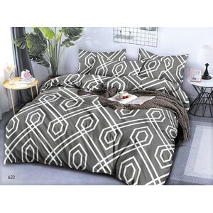 Cotton World Pościel 200x220 bawełna satynowa 3D Fashion Home gruba 3 części 620 11260401 5999108428760