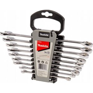 Makita KOMPLET KLUCZY PŁASKO-OCZKOWWYCH 8*18MM 9SZT. 11261422 88381537476
