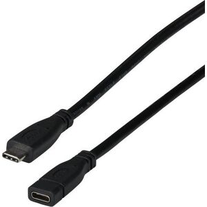 Kabel USB EFB USB-C - USB-C 1 m Czarny (EBUSBC-USBC10GE.1) 11261896 4049759272050
