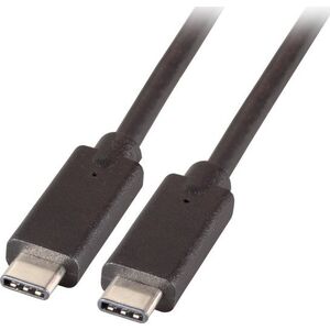 Kabel USB EFB USB-C - USB-C 1 m Czarny (K5283-5ASW.1) 11261899 4049759231545